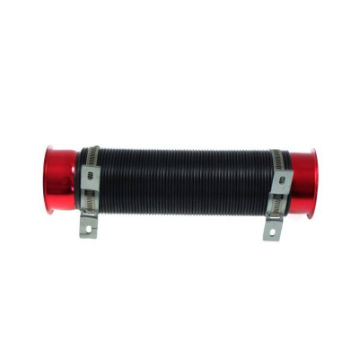 Power+ 77mm Red Air Intake Hose for Enhanced Performance
