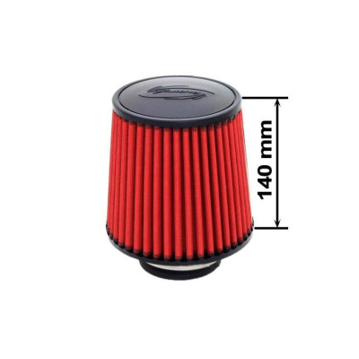 Simota Red Air Filter H:140mm DIA:80-89mm JAU-G02101-06
