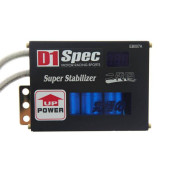 Voltage Stabiliser D1Spec with Display - Black Model