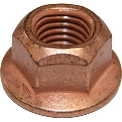 Copper Plated Exhaust Nut for BMW E60 E61 E65 X5 3.0d 2.5d