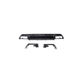 Mercedes-Benz A W176 Facelift Rear Gloss Black Diffuser