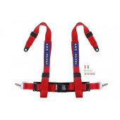 Pro Sport 4-Point Racing Seat Belts - Red, Safety Harness