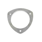 89mm Exhaust Flange Connector - 3 Bolt Design, Durable Fit