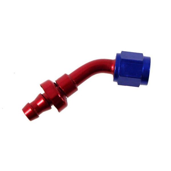 45° AN4 Fitting - High-Performance Aluminum Connector