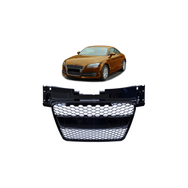 Gloss Black RS-Style Grill for Audi TT 8J (2006-2014)