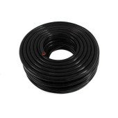 PRO Black 20mm Silicone Vacuum Braided Hose - Durable & Flexible