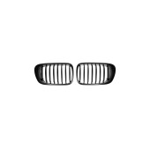 Gloss Black Single Line Grill for BMW 3 E46 Model