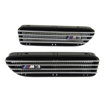 BMW M3 Chrome Side Grille - Stylish Upgrade for Your Ride