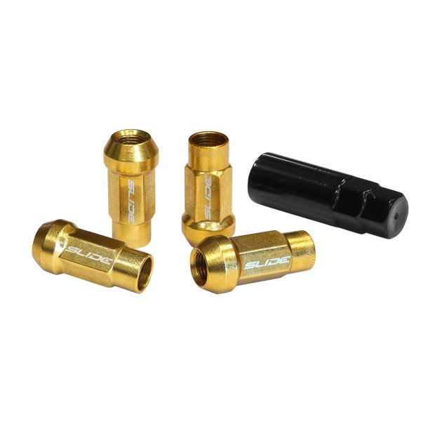 Gold JDM M12x1.25 Wheel Lug Nuts