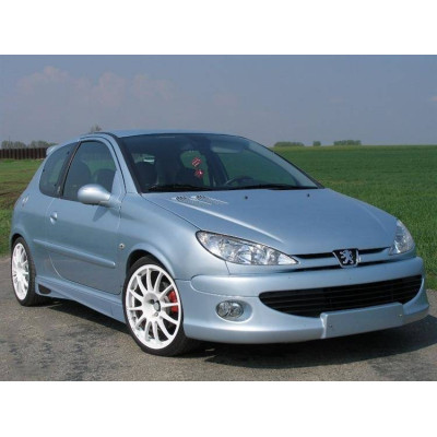 Peugeot 206 AF Stylish Side Skirts for Enhanced Aerodynamics