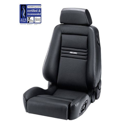Recaro Ergomed ES Clima Racing Seat - Black Leather