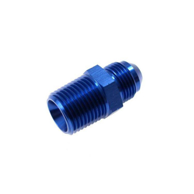 "AN6 Male to Male Nipple Fitting - 1/8" NPT Connection"