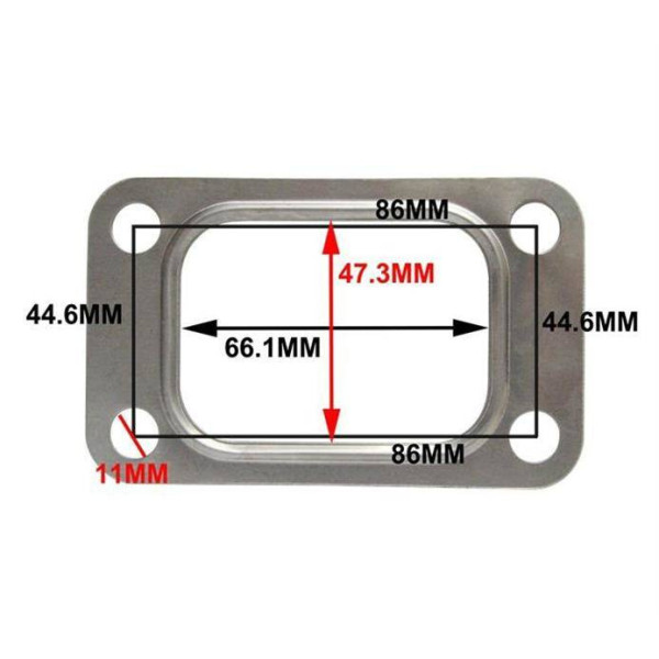 Stainless Steel T03 Turbo Flanges Gasket - High Performance