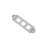 JDM Silver Car Battery Tie Down for Honda Civic 88-00