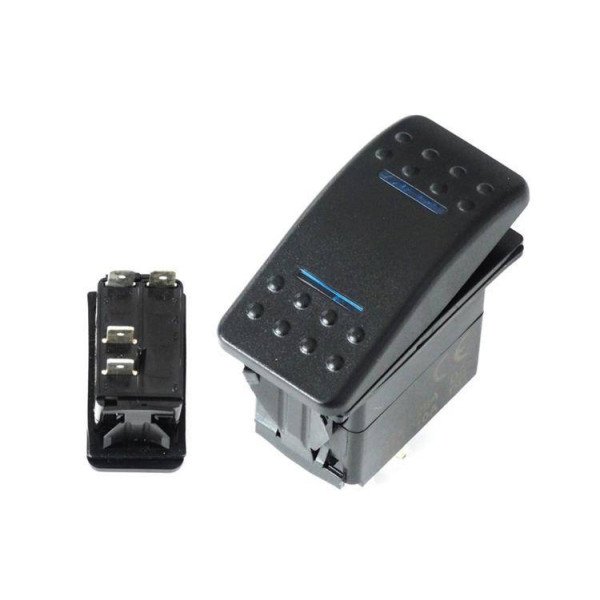 4-Pin Blue Switch ON-OFF for Electronics Projects