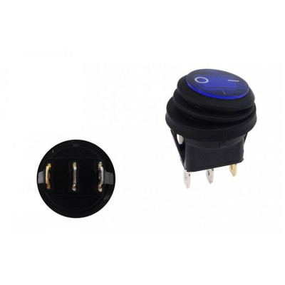 3-Pin Blue ON-OFF Switch for Easy Control & Convenience