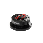 D1Spec Black Steering Wheel Hub for Mitsubishi Lancer/Galant 97-07
