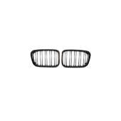 Sport Grille Dual Line Gloss Black for BMW 3 E46 1998-2001