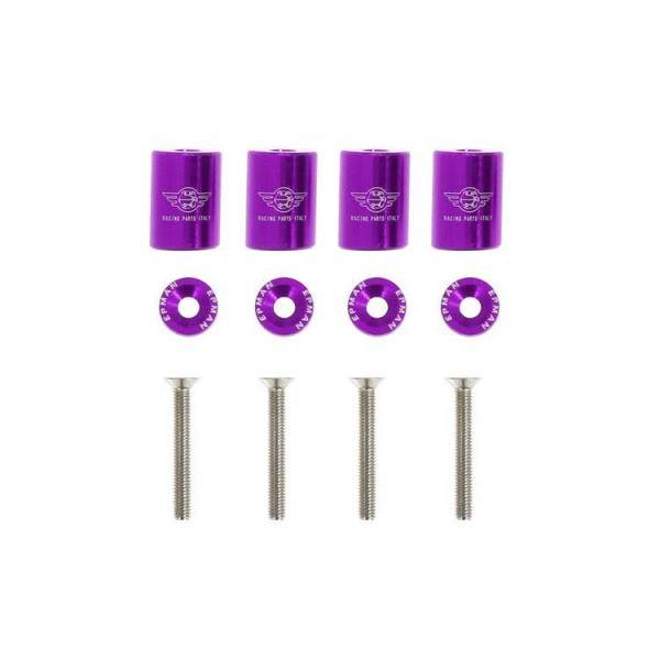 6mm Purple Hood Vent Spacer for Enhanced Airflow
