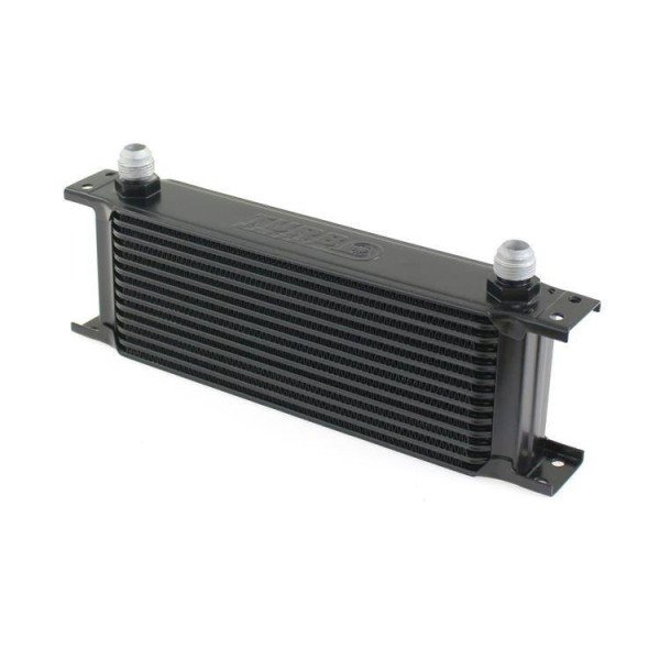 13-Row AN8 Black Oil Cooler 260x100x50 for Enhanced Cooling