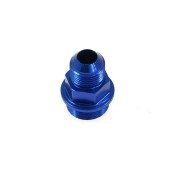 B-Series AN10 Blue Engine Block Oil Adapter - High Performance