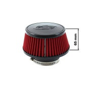 Simota Red Air Filter H:65mm DIA:60-77mm JAU-X02101-20
