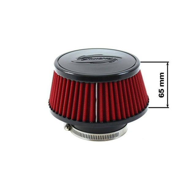 Simota Red Air Filter H:65mm DIA:60-77mm JAU-X02101-20