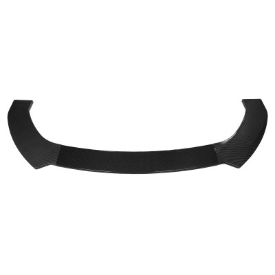 3-Piece Universal Carbon Look Front Bumper Splitter Kit