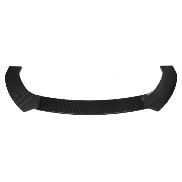 3-Piece Universal Carbon Look Front Bumper Splitter Kit