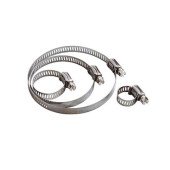 Stainless Steel Worm Gear Clamp 32-44mm Adjustable Size