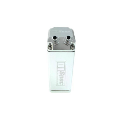 15mm Silver Square Oil Catch Tank D1Spec - High Performance