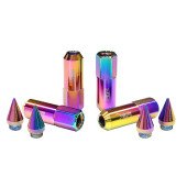 Replica 60mm Neo Wheel Lug Nuts M12x1.5 with Additional Spike