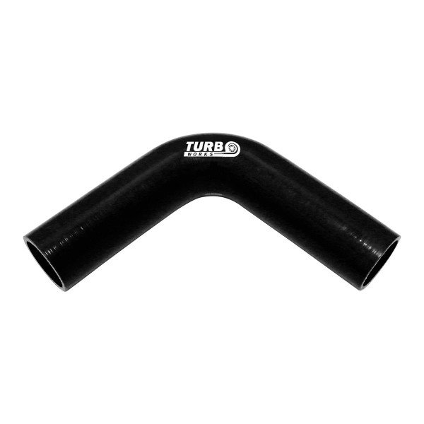 90° Black Elbow Connector 35mm XL - Durable Plumbing Fitting