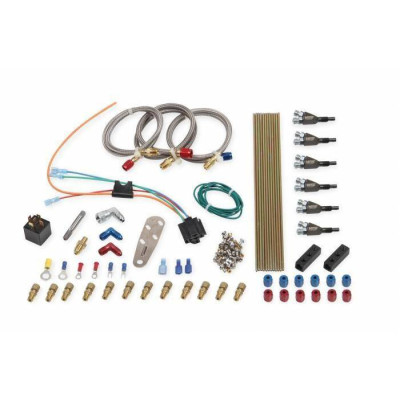 6-Cylinder Direct Port Half Nitrous Plumbing Kit - High Performance