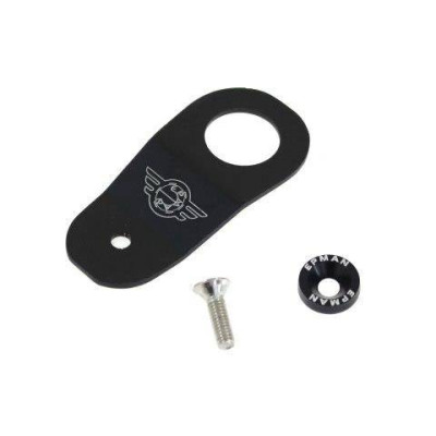 JDM Black Radiator Stay for 96-00 Honda Civic - Durable Fit