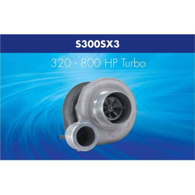 BorgWarner S300SX Turbocharger with 90° Outlet - High Performance