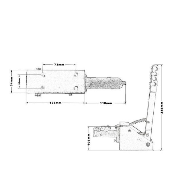 Hydraulic Hand Brake B04 - Precision Performance Upgrade
