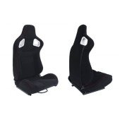 Racing Seat Glock Black Fabric