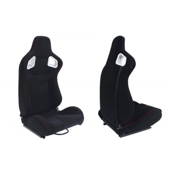 Racing Seat Glock Black Fabric