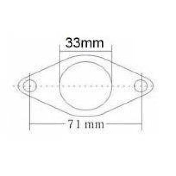 High-Performance Wastegate Gasket 35mm & 38mm - Durable Seal