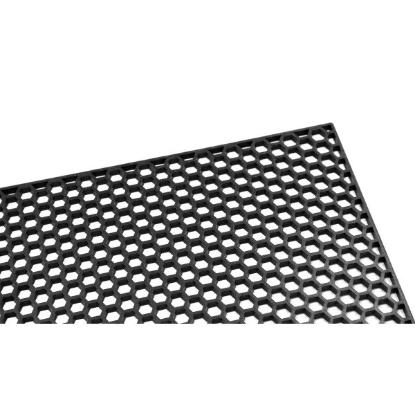 ABS Mesh Grill Honeycomb Black 120x40cm 10x8mm