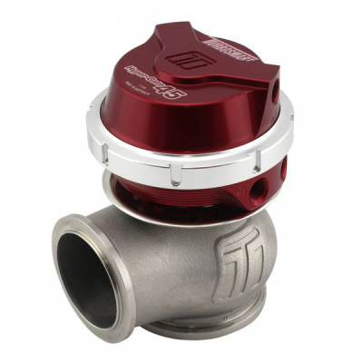 Turbosmart 45mm Hyper-Gate 1.0 Bar External Wastegate - Red V-Band