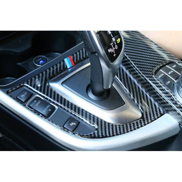 BMW 3 Series GT Carbon Fiber Center Console Gear Panel