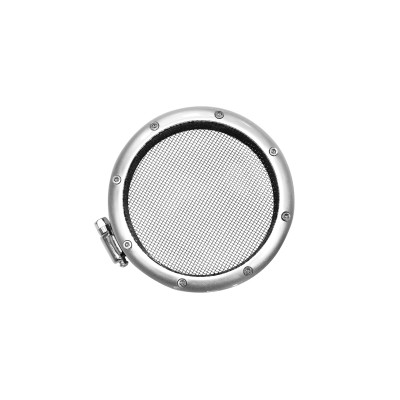 101mm Silver Air Intake Cover - High-Performance Upgrade