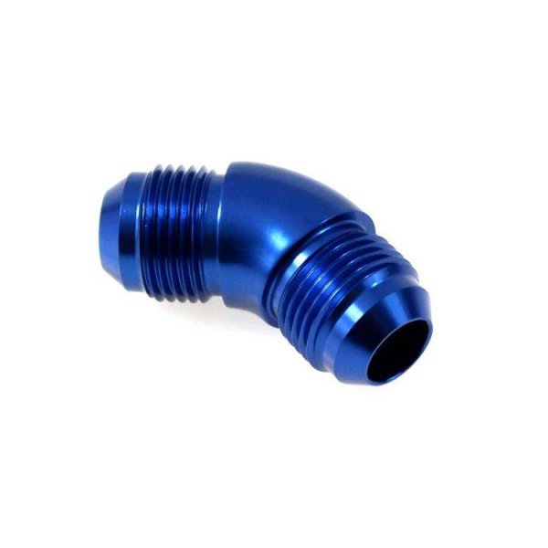 AN8 45-Degree Full Flow Fitting - High Performance Connector
