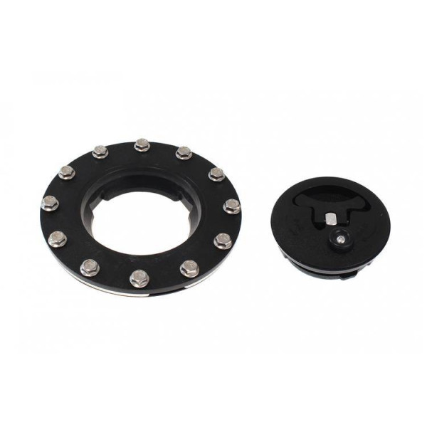 Durable Plastic Fuel Cap for Secure Vehicle Fueling