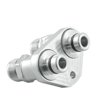 PMC Oil Cooler Adapter for ZF 8HP70 BMW Diesel + AN10 Fittings