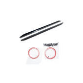 Matt Black Side Skirts for BMW 3 Series G20 G21