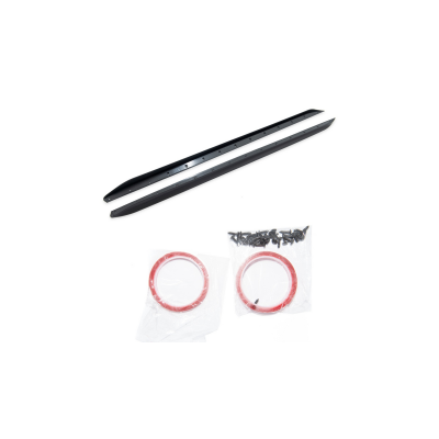 Matt Black Side Skirts for BMW 3 Series G20 G21