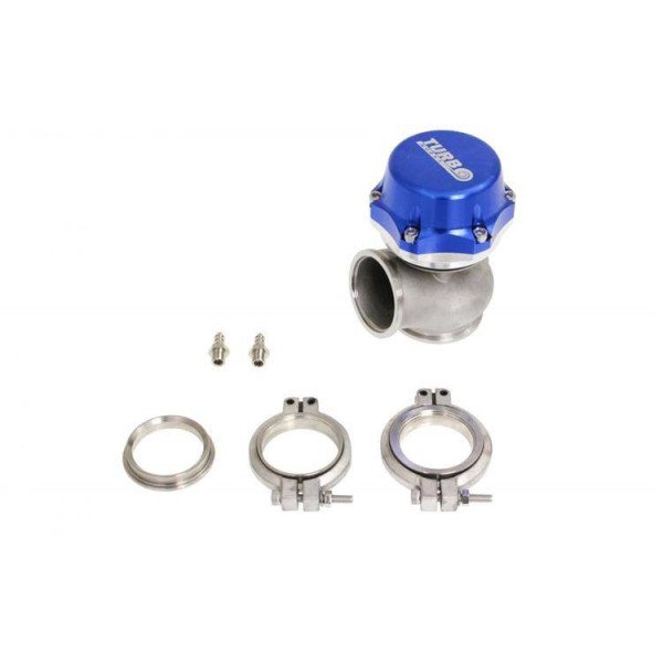 50mm External Wastegate 0.5 Bar V-Band - Blue Performance Part